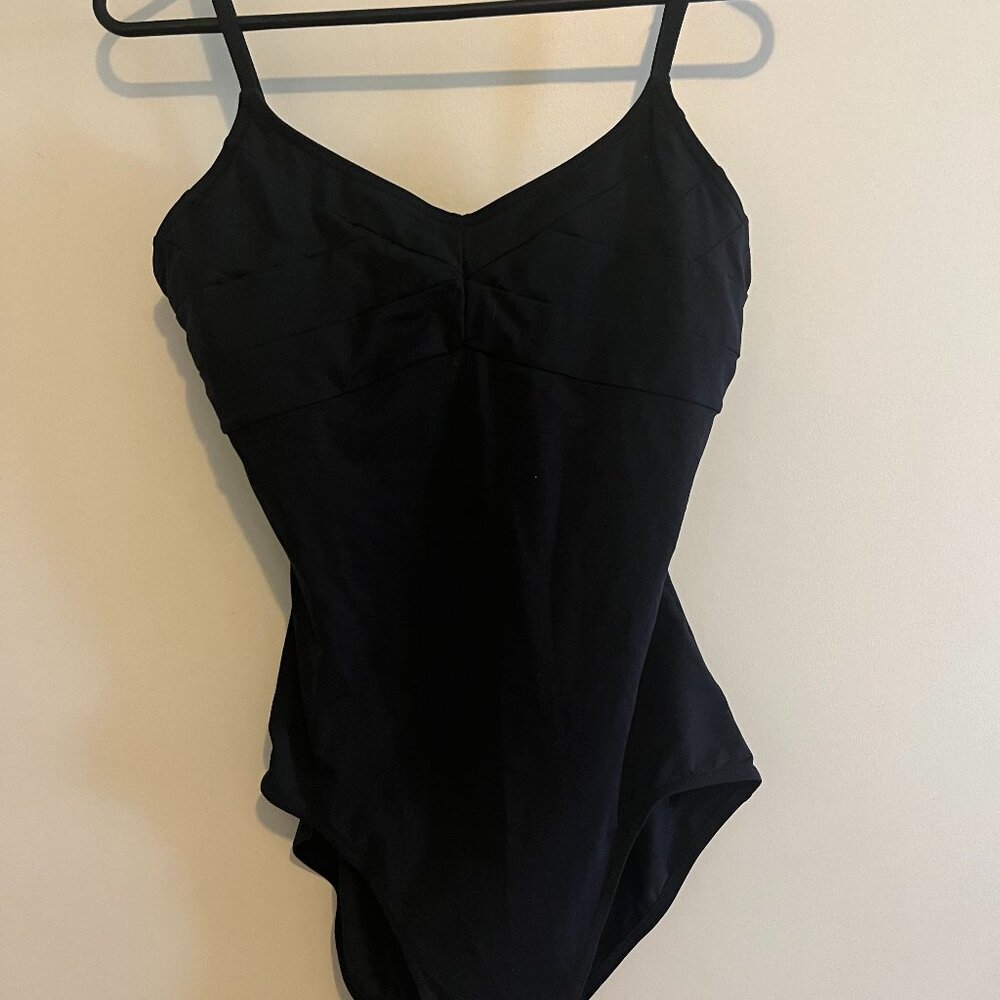 Capezio black women's leotard